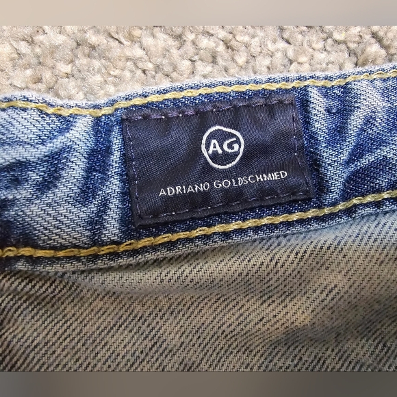 Ag Adriano Goldschmied The Phoebe Vintage High Waisted Tapered Leg Size 28R - Picture 6 of 10